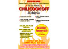 1st Annual Chili Cook Off and Corn Hole Tournament